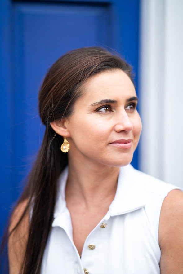 Katherine Way Cypress Polo - White