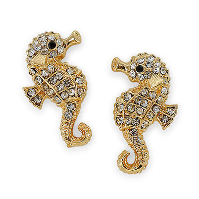 Mr. Seahorse Stud Earrings by Jewelry from THE LUCKY KNOT