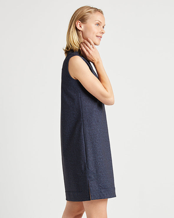 Jude Connally Kristen Dress - Denim Navy