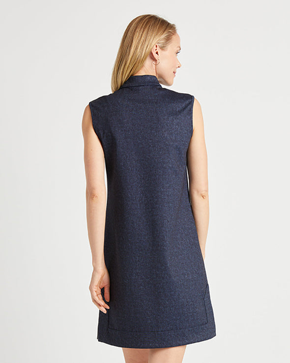 Jude Connally Kristen Dress - Denim Navy