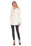 Full body view of the Patty Kim Madison Jacket - Cream