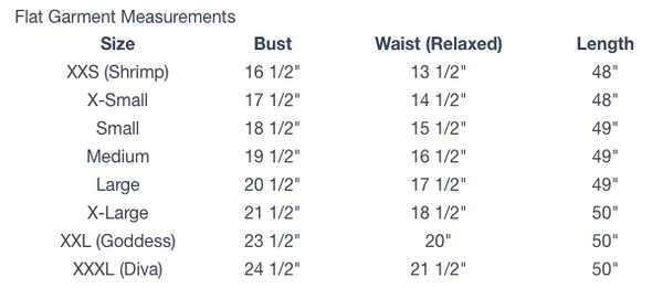 Size chart for Gretchen Scott Fiesta Maxi Dress - Watteau - Blues