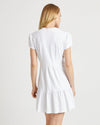 Back view of Jude Connally Gabriella Dress in Grand Links White