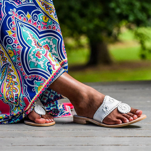 Jack Rogers Jacks Flat Sandal - White*