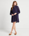 Full view of Jude Connally Gloria Dress in Navy