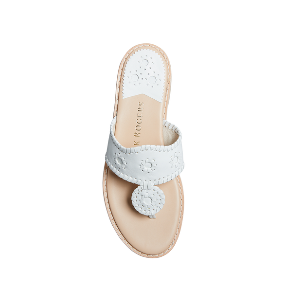 Jack Rogers Jack II Flat Sandal - White