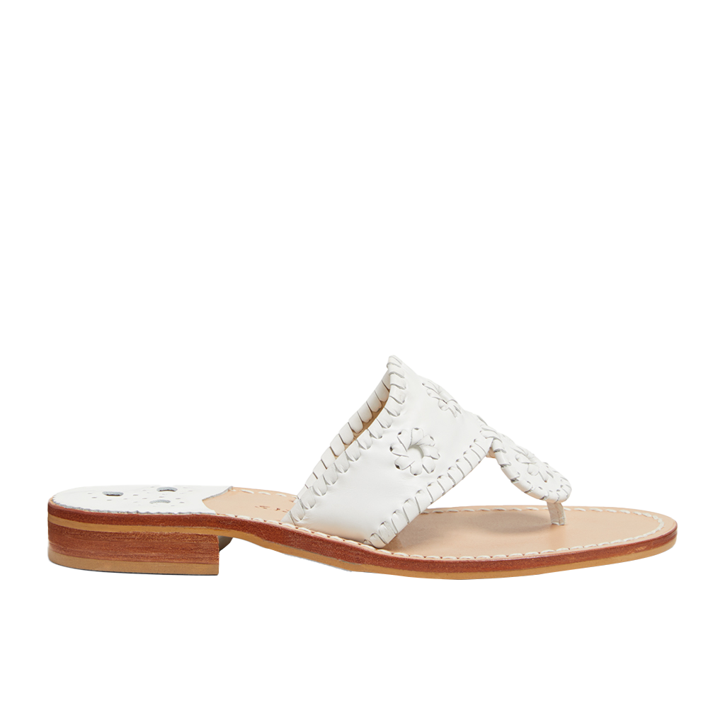 Jacks flat floral store icon sandal