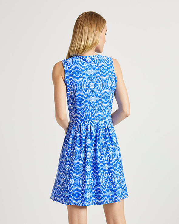 Jude Connally Julie Dress - Spring Vibes Cobalt