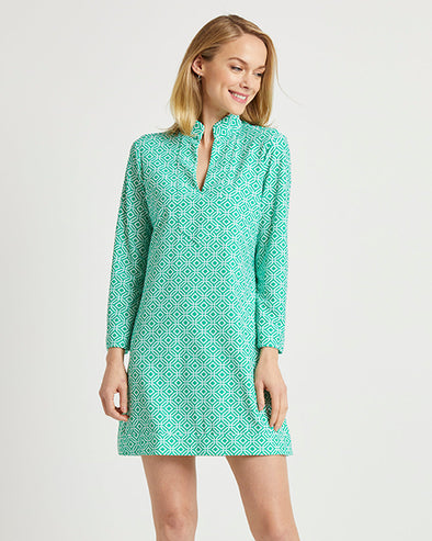 Jude Connally Kate Dress- Mini Links Geo Grass