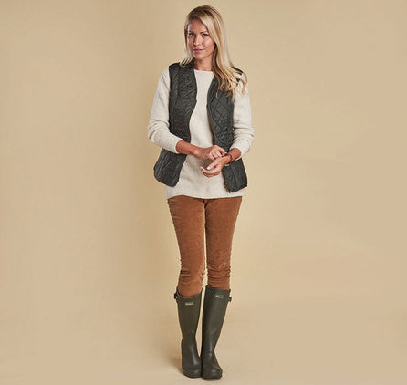 Barbour Fleece Betty Liner Vest in Olive – THE LUCKY KNOT