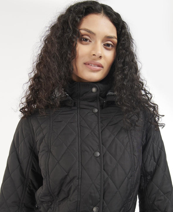 Barbour Millfire Quilted Jacket in Black Classic Women s Jackets