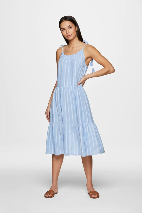 BeachLunchLounge Willa Beach Vibes Dress - Day Sky Maxi