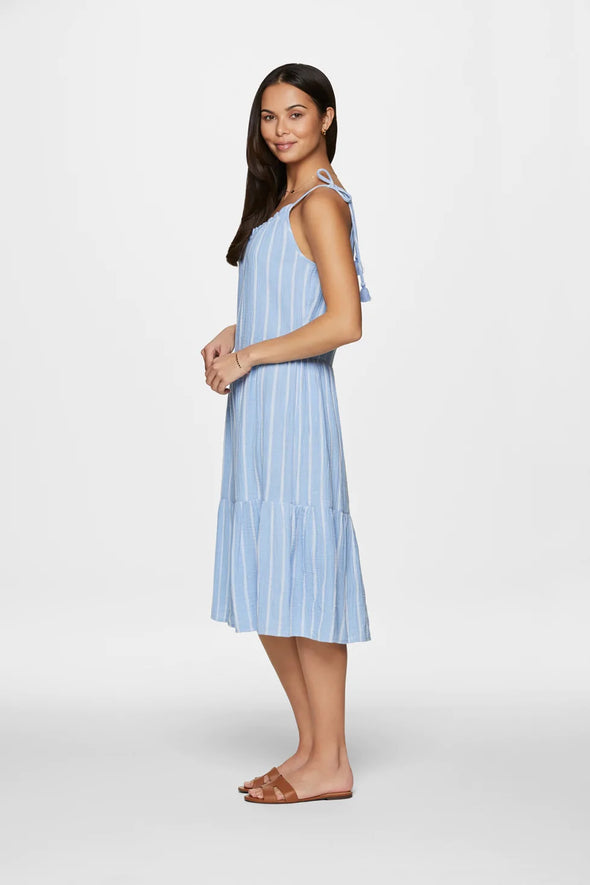 BeachLunchLounge Willa Beach Vibes Dress - Day Sky Maxi