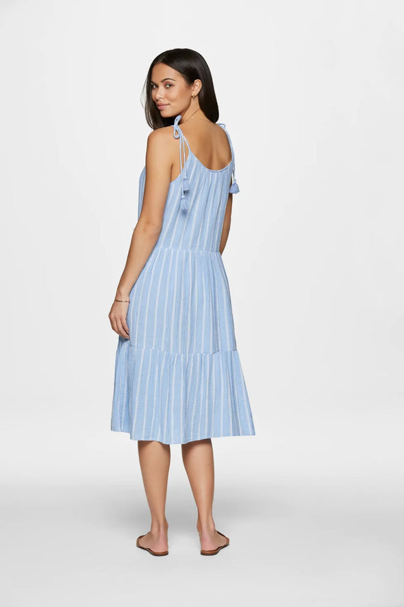 BeachLunchLounge Willa Beach Vibes Dress - Day Sky Maxi