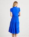 Back of the of the Jude Connally Libby Dress - Cobalt