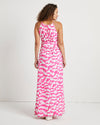 Back view of Jude Connally Mia Dress in Butterfly Wings Spring Pink