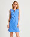 Front view of Jude Connally Nadine Dress in Periwinkle