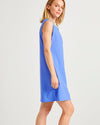 Side view of Jude Connally Nadine Dress in Periwinkle