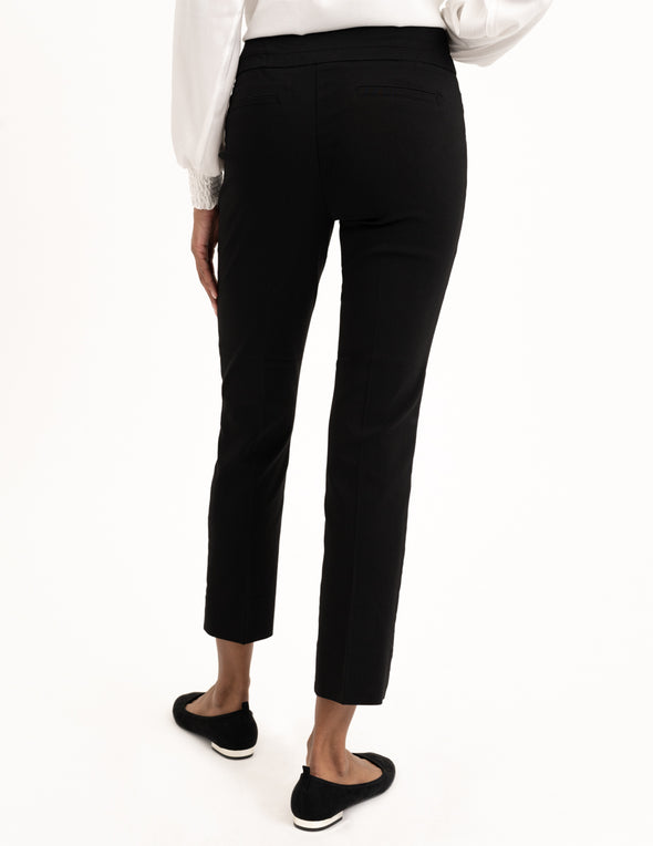 Back view of the Renuar Ankle Pants Black