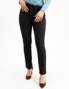 Front view of the Renuar Ankle Pants Carbon