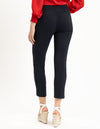 Back view of the Renuar Ankle Pants Midnight