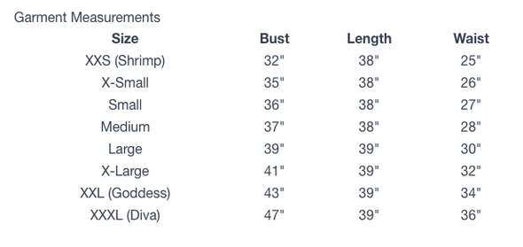 Size chart for Gretchen Scott Dapper Dress - Balmoral Plaid