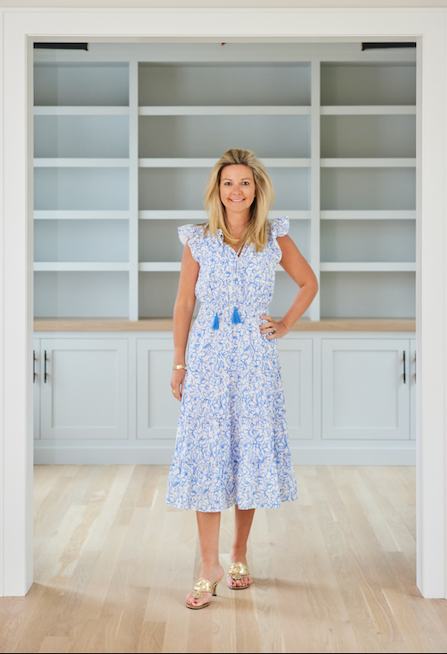 Midi dress with flutter sleeves best sale