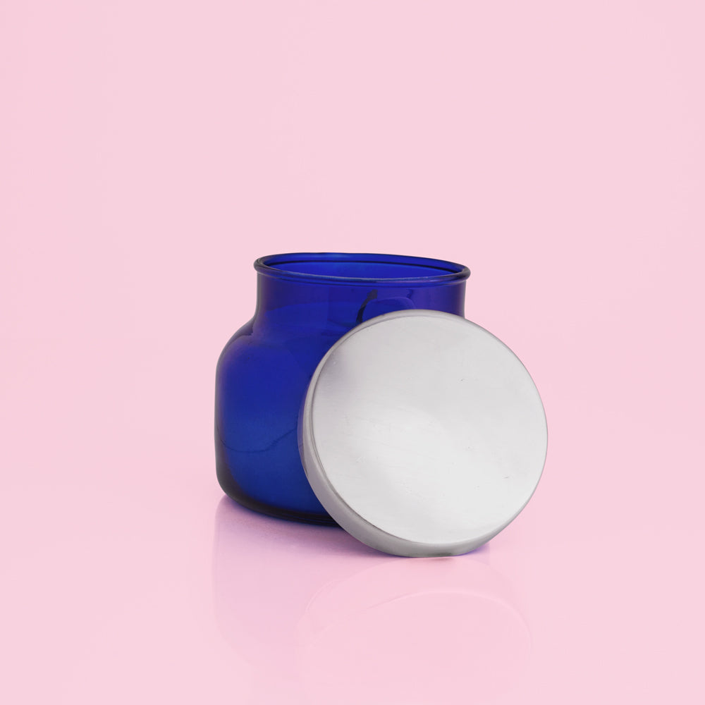 capri blue succulent candle Blue Jean Blue Petite Jar 8 oz Candle