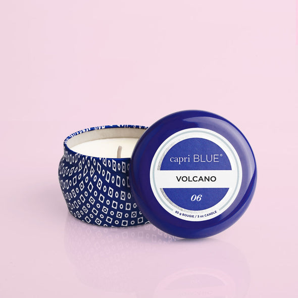 Capri Blue - Volcano Blue Mini Tin Candle - 3oz