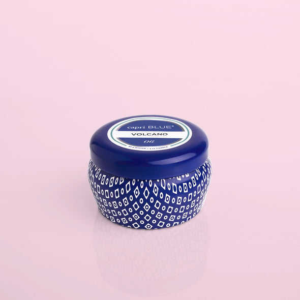 Capri Blue - Volcano Blue Mini Tin Candle - 3oz