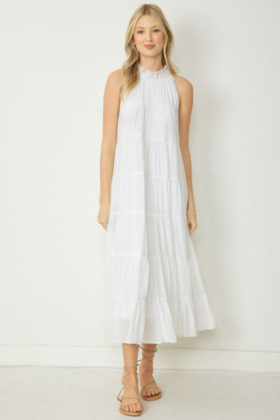 Chloe Maxi Dress - White