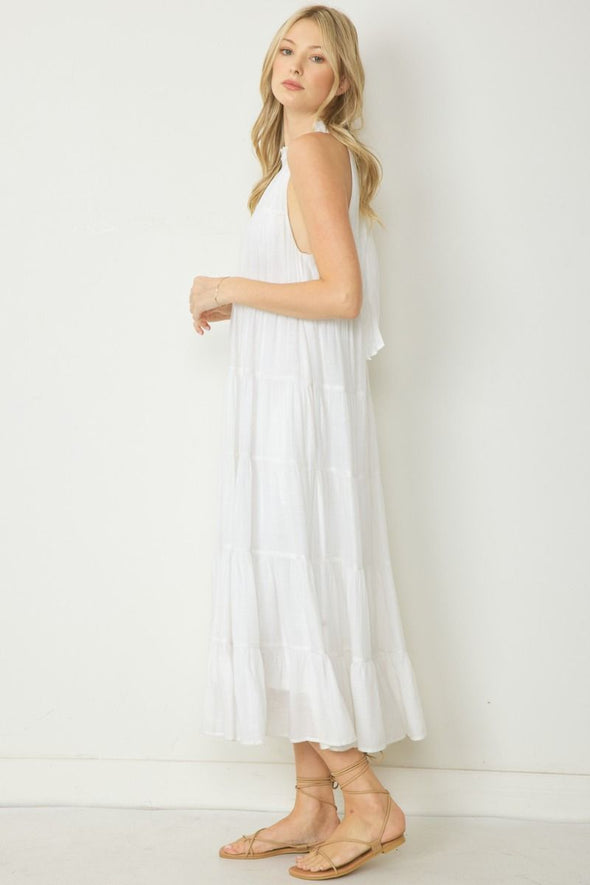 Chloe Maxi Dress - White