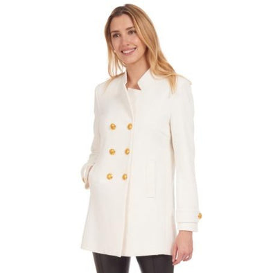 Front view of the Patty Kim Madison Jacket - Cream