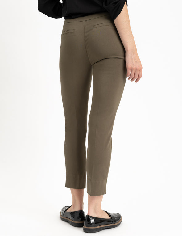 Back view of the Renuar Ankle Pants- Cedar