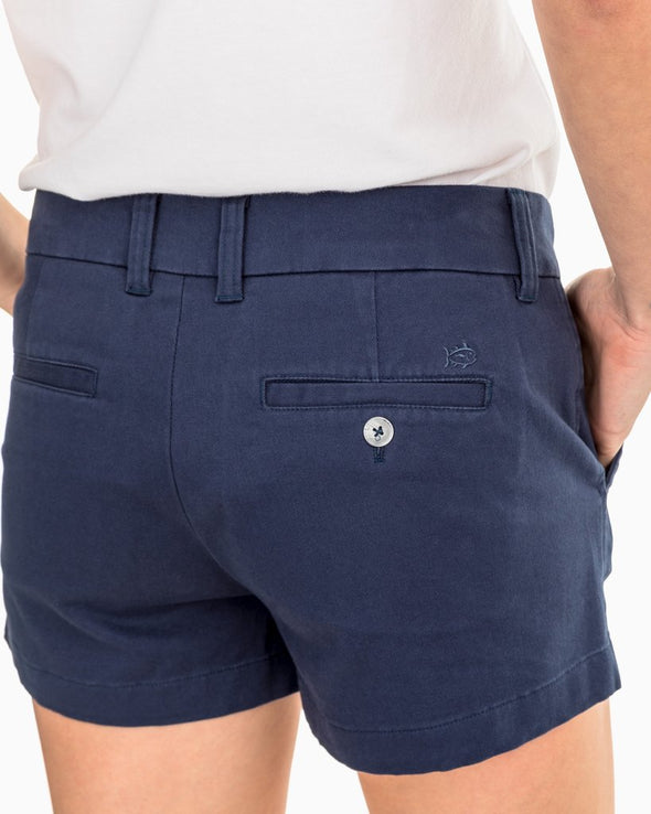 Southern Tide 3" Leah Shorts - Nautical Navy