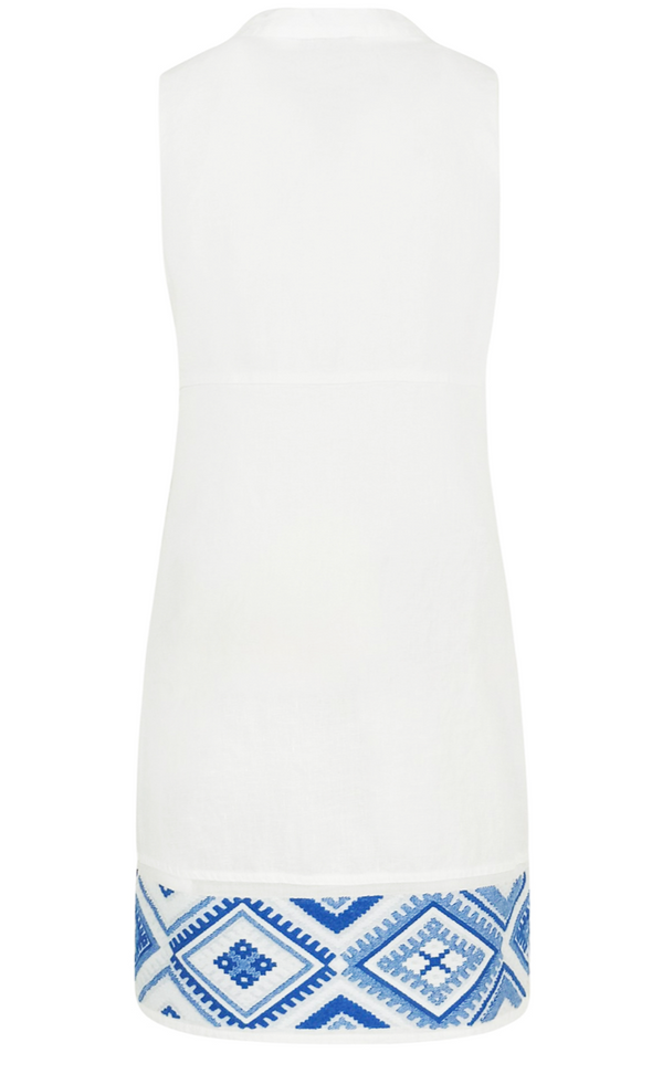 Haris Cotton Circe Dress - White Lapis