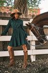 Outdoor model in the Ryder Dress