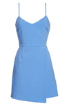 Flat view of the French Connection Demi Dress - Chalk Blue