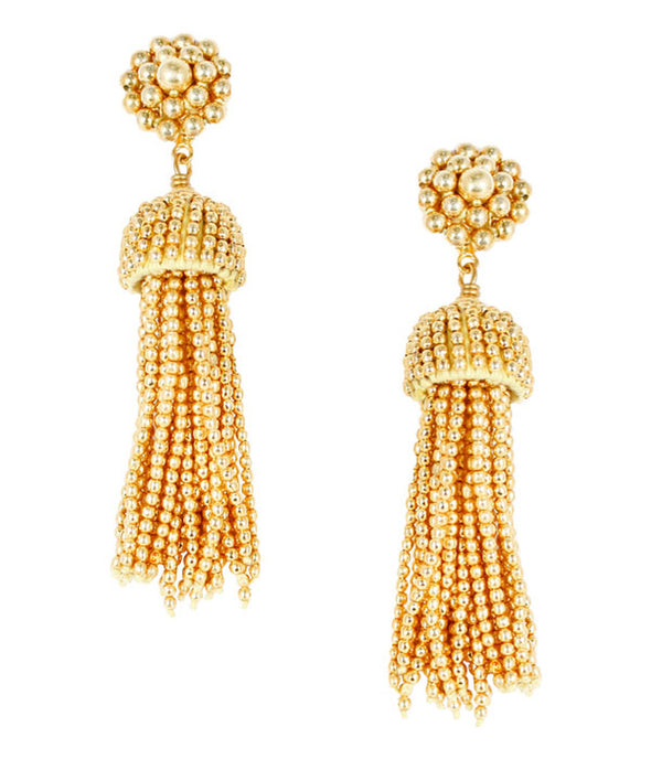 Lisi Lerch Tassel Earrings - Gold