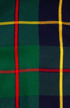 Close up of the print of Gretchen Scott Pull On Pant - Plaidly Cooper - Green Plaid
