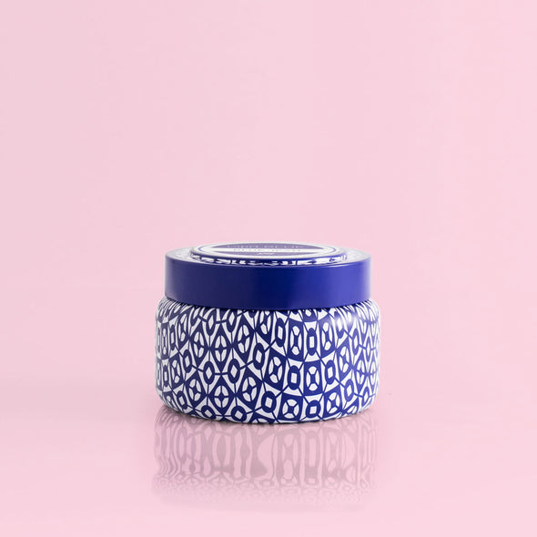 Capri Blue - Volcano Blue Printed Travel Tin Candle - 8.5oz