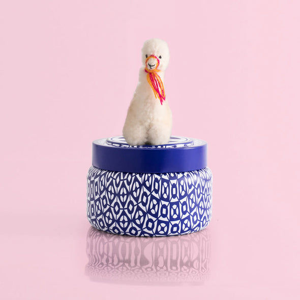 Capri Blue - Volcano Blue Printed Travel Tin Candle - 8.5oz