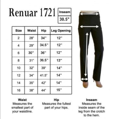 Renuar Pants LONG Midnight