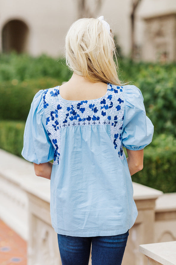 Back view of the J. Marie Sable Top